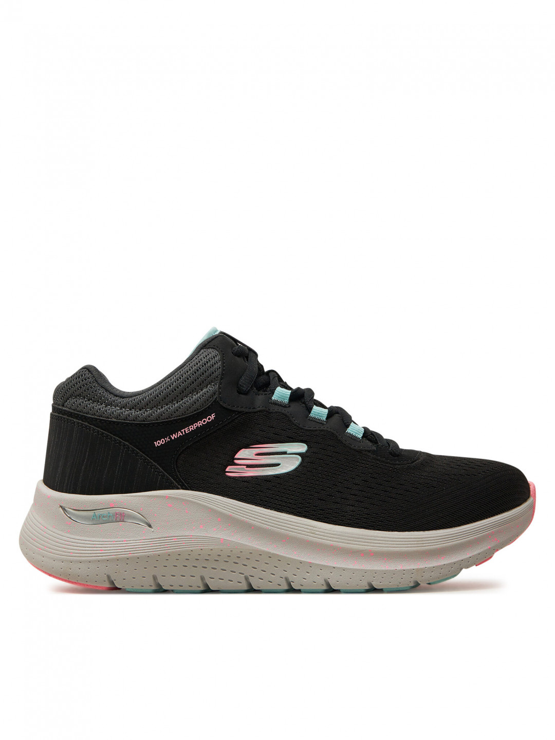 Skechers Sneakersy Arch Fit 2 0 Rainy Days 150194 BKMT Šedá